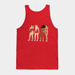 Little Mix Get Weird tour red and pink outfit OT4 Tank Top